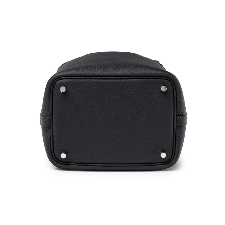 Hermes Picotin 18 Plomb Clemence Palladium Hardware