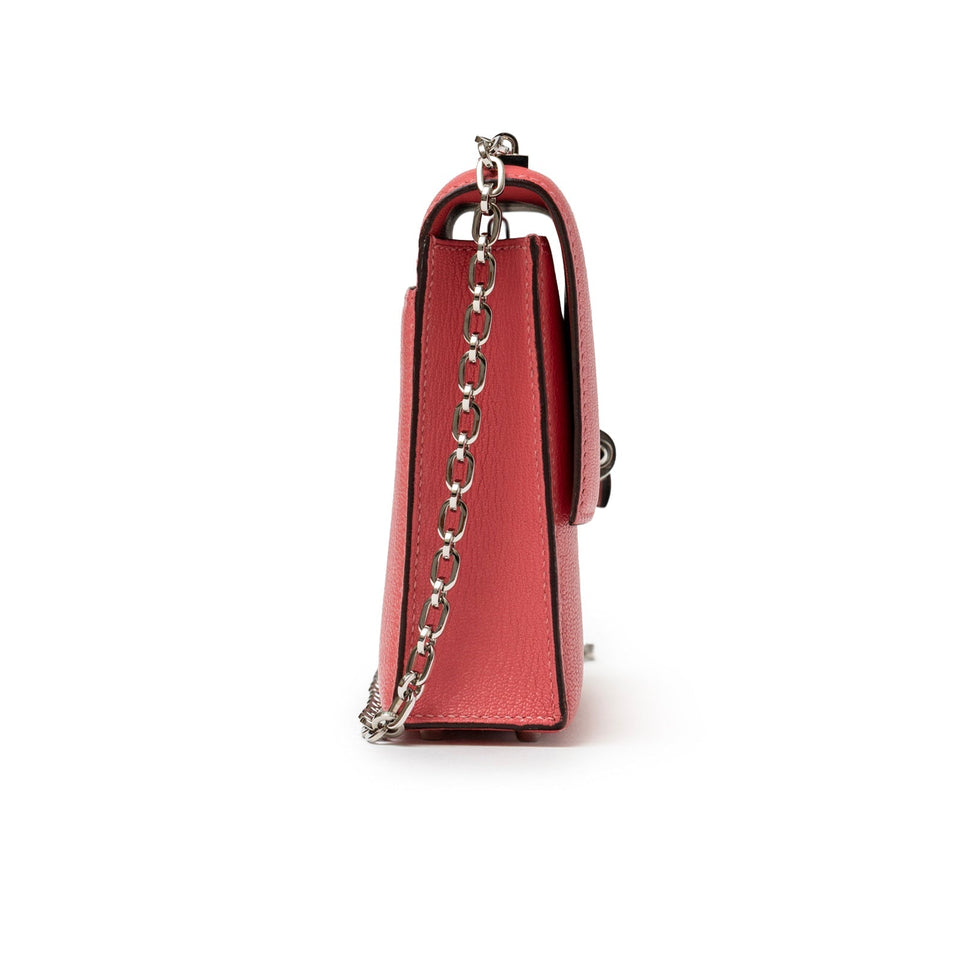 Hermes Mini Verrou Chaine Bag Rose Azalee Chevre Mysore Palladium Hardware