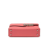Hermes Mini Verrou Chaine Bag Rose Azalee Chevre Mysore Palladium Hardware