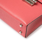 Hermes Mini Verrou Chaine Bag Rose Azalee Chevre Mysore Palladium Hardware