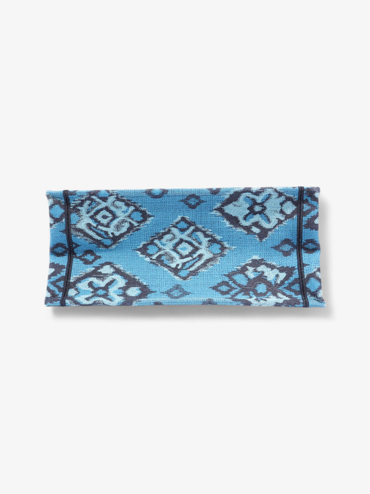 Christian Dior Book Tote Blue / Paisley Multicolour Canvas Medium