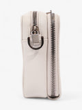 Christian Dior Double Zipped Messenger  Cream Leather