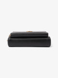 Christian Dior Caro Double Pouch Bag Black Leather