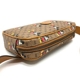 Gucci Sling bag 602695 GG Supreme Canvas Brown Disney Collaboration Mickey Mini GG Supreme Women(Unisex)