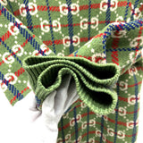Gucci sweater 713571 wool green GG Studs mens