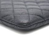Chanel Boy Pouch Cavier Black