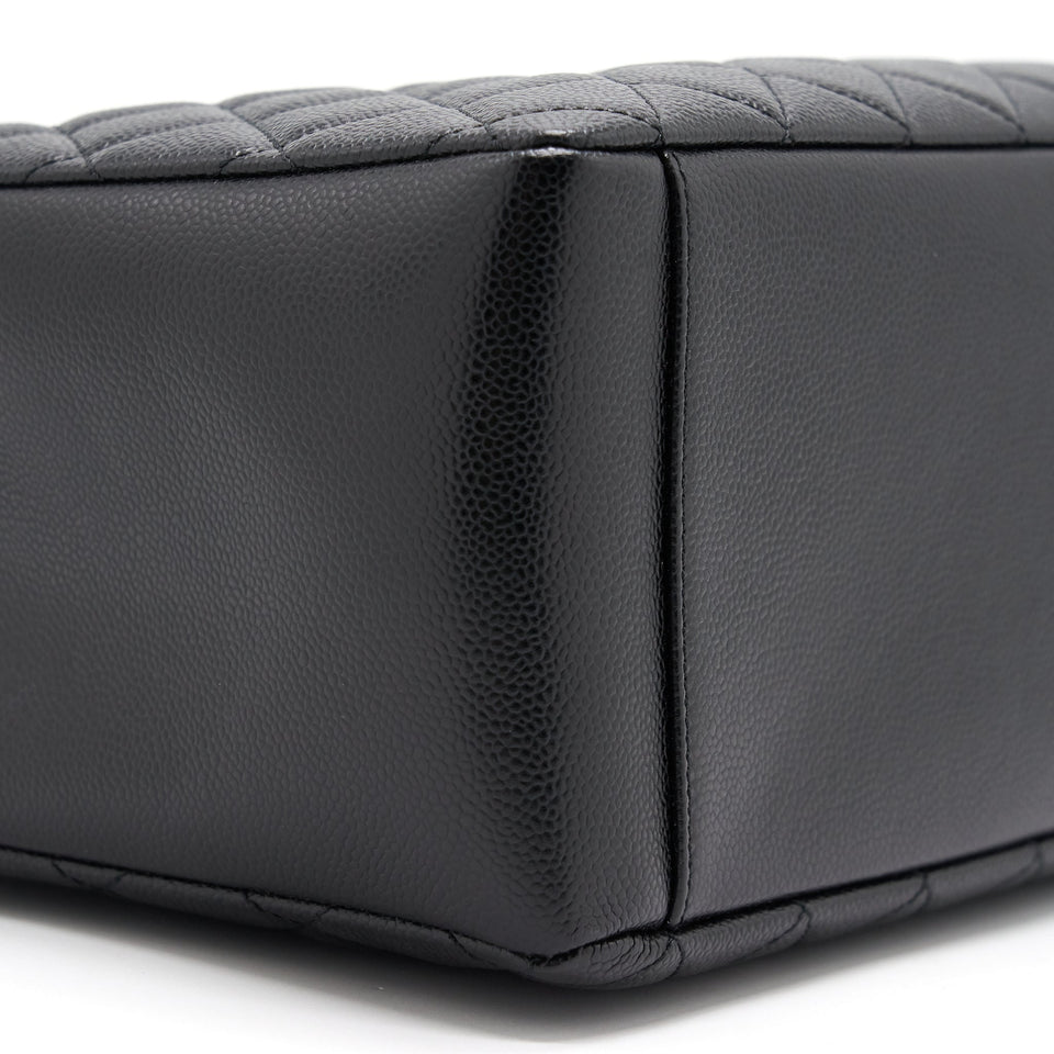 Chanel Grand Shopping Tote Black Cavier