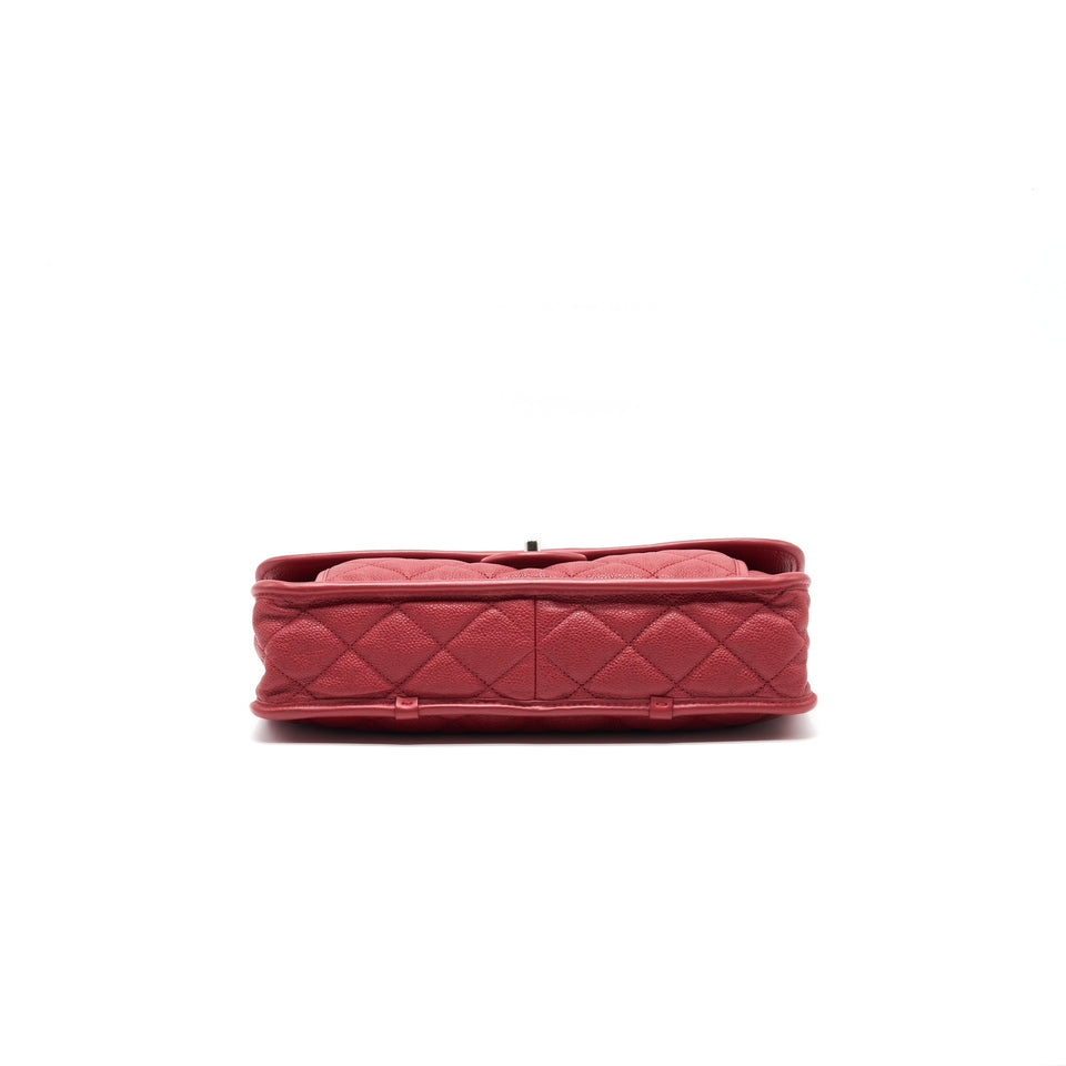 Chanel Cavier Flap Bag Red