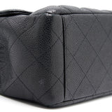 Chanel Cavier Classic Maxi Single Flap bag Black