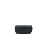 Chanel Glasses Case With Chain Caviar Black L