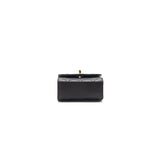 Chanel Lambskin Quilted Mini Trendy CC Chain Wallet Black