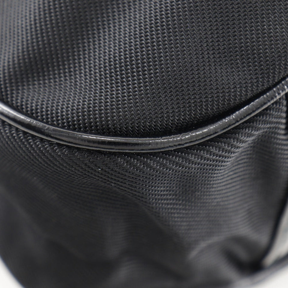 Gucci Handbag 001.2123.1577 Nylon Canvas, Bamboo black Women