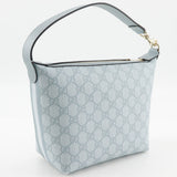 Gucci Shoulder Bag 795170 FAD09 8741 GG Supreme Canvas blue Ophidia Super Mini Shoulder