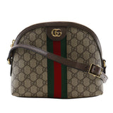 Gucci Shoulder Bag 499621 GG Supreme canvas, leather Brown Ofidia Small