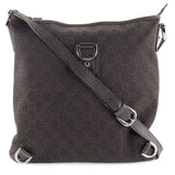 Gucci Shoulder Bag 268642 GG canvas Brown Abbey Women