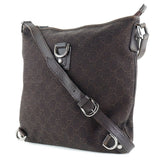 Gucci Shoulder Bag 268642 GG canvas Brown Abbey Women