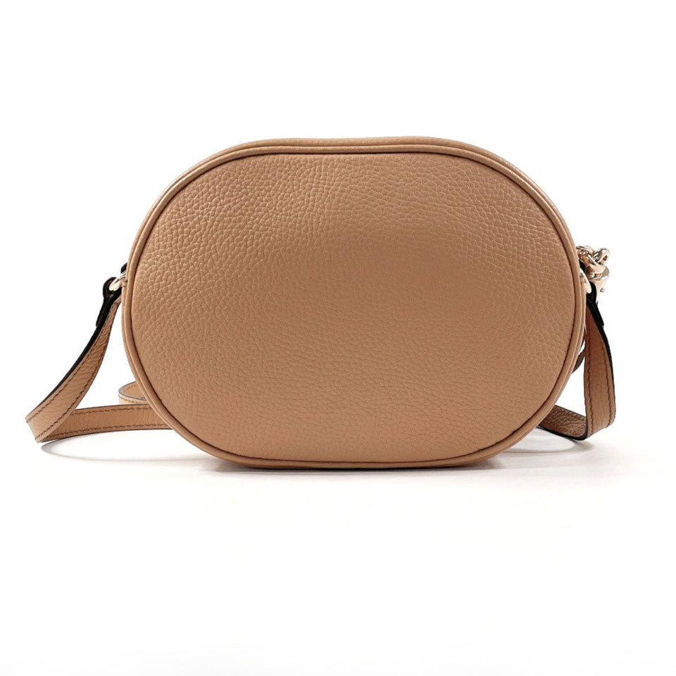 Gucci Shoulder Bag 747779 leather beige Soho