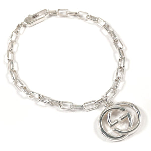Gucci bracelet Silver925 Silver Interlocking G