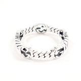 Gucci Ring Silver925 Silver Interlocking G