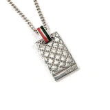 Gucci Necklace Silver925 Silver Sherry line Diamante