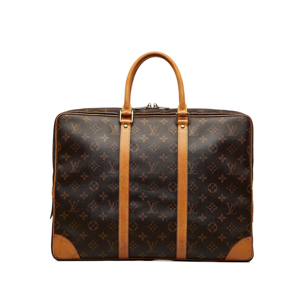 Louis Vuitton Monogram Porte-Documents Voyage Business Bag