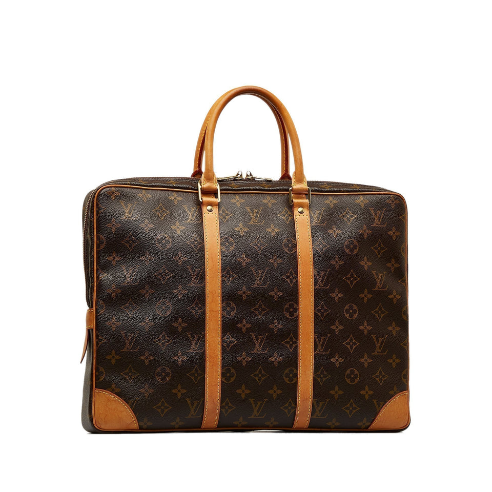 Louis Vuitton Monogram Porte-Documents Voyage Business Bag