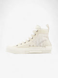 Christian Dior B23 High Top White Canvas EU 41 UK 7