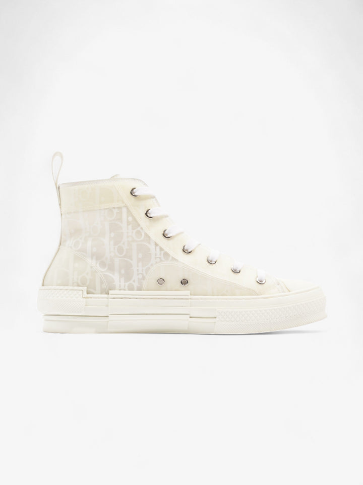 Christian Dior B23 High Top White Canvas EU 41 UK 7