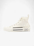 Christian Dior B23 High Top White Canvas EU 41 UK 7