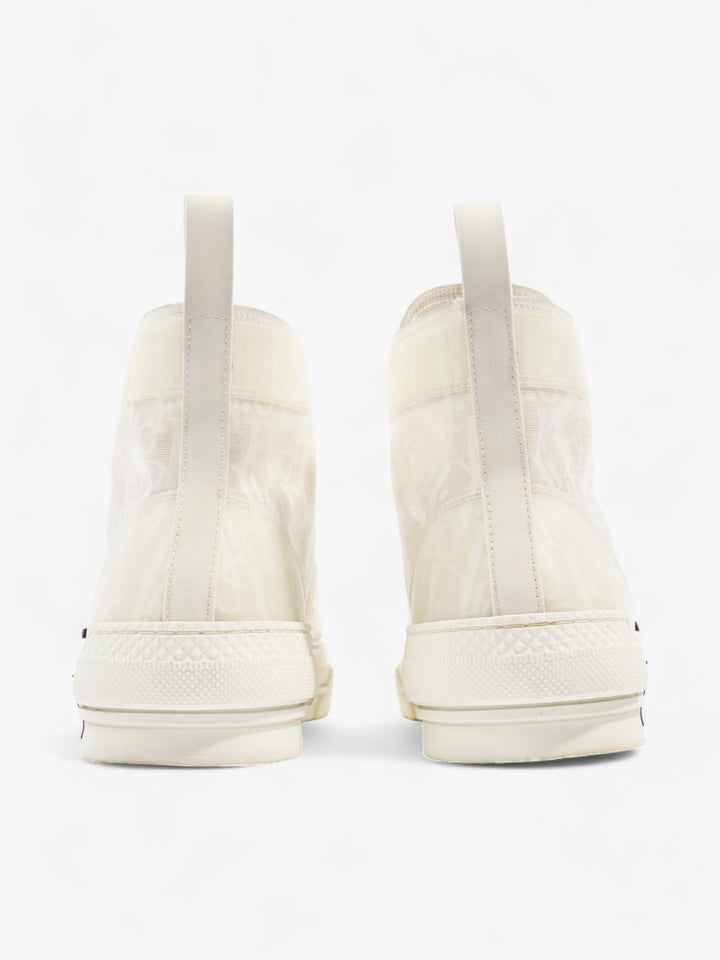 Christian Dior B23 High Top White Canvas EU 41 UK 7
