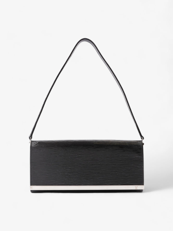 Louis Vuitton Sevigne Clutch Bag Black Epi Leather