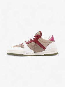 Christian Dior Camouflage Nylon White / Burgundy / Brown  Nylon EU 36 UK 3