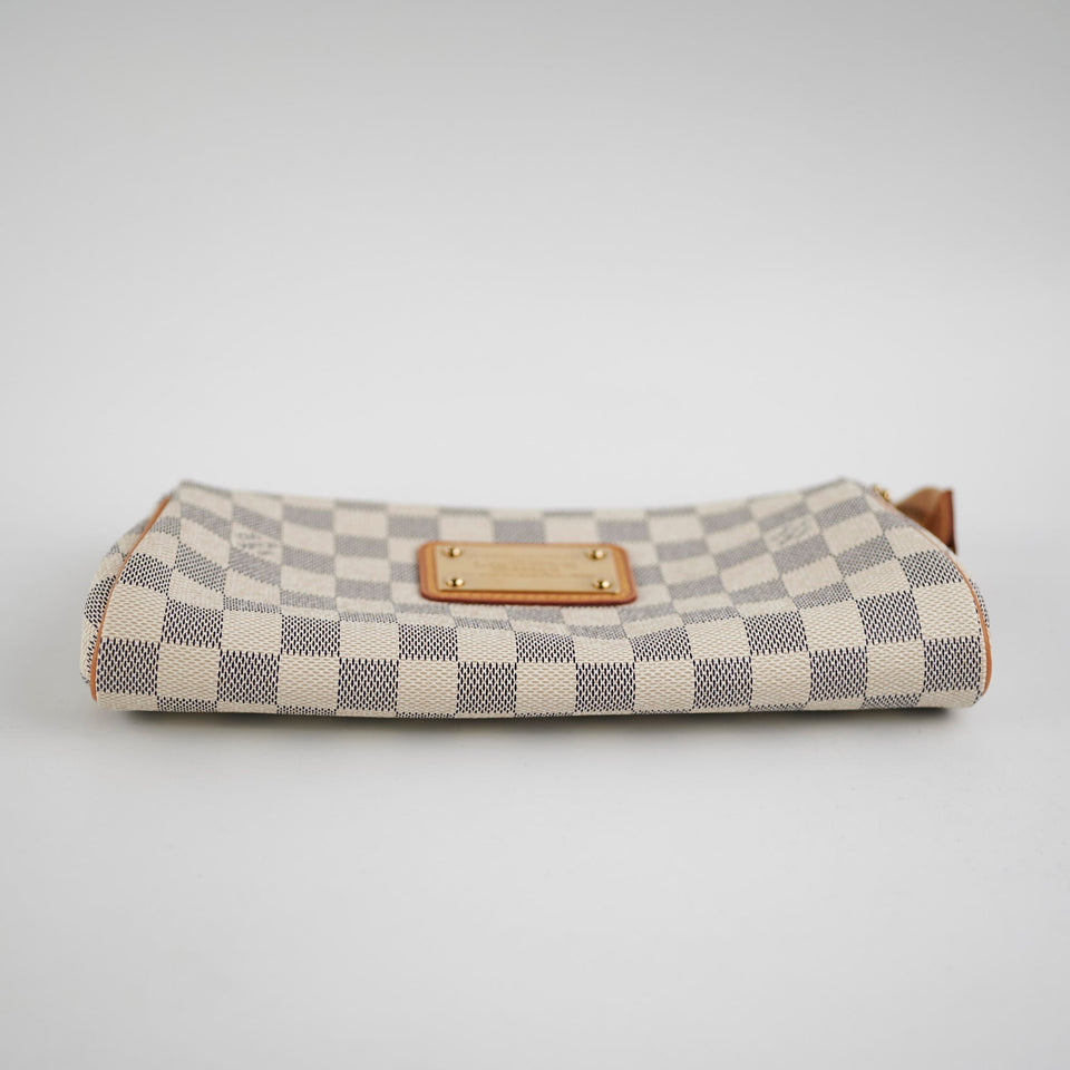Louis Vuitton Eva Clutch Damier Azur