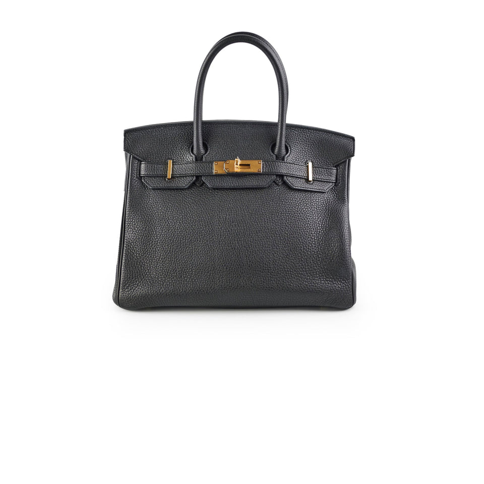 Hermes Birkin 30 Togo Noir - T Stamp 2015