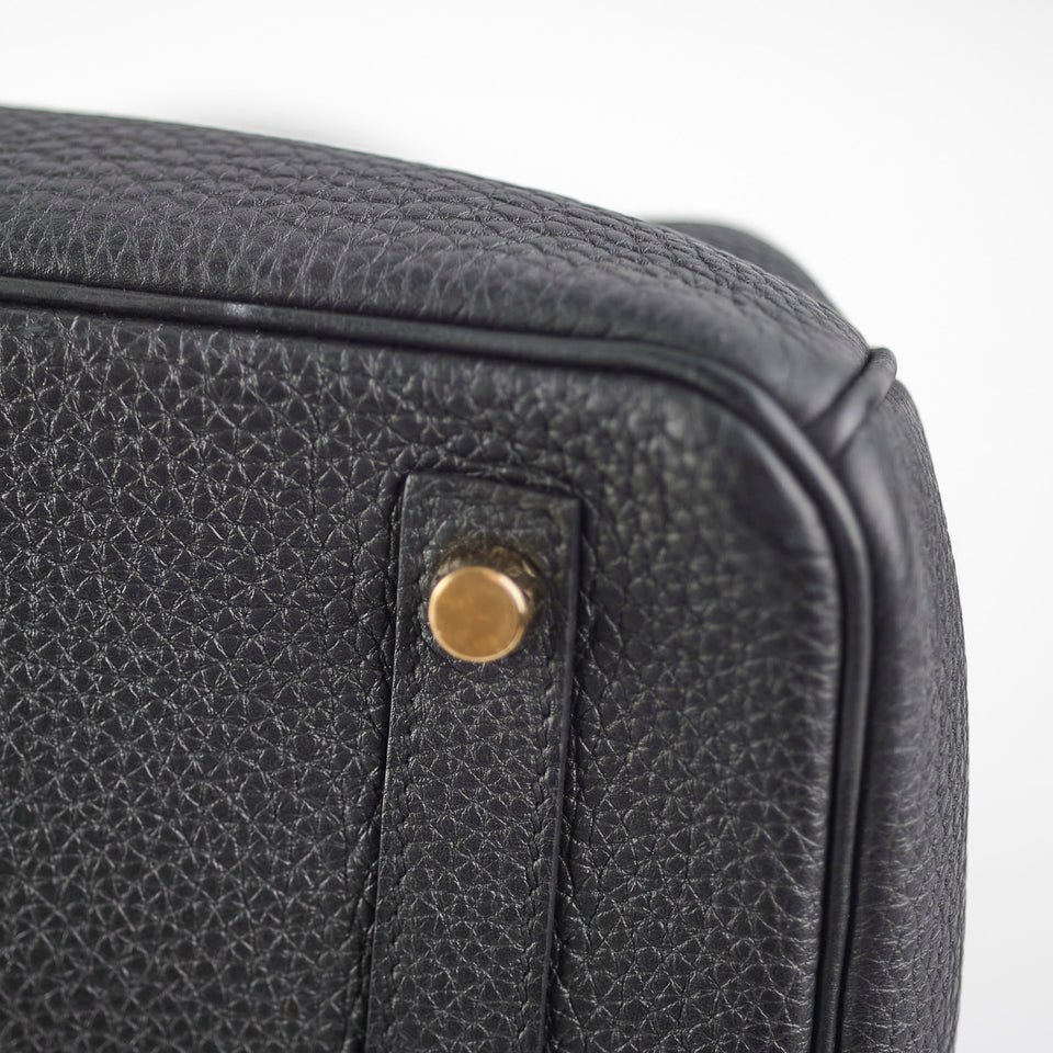 Hermes Birkin 30 Togo Noir - T Stamp 2015
