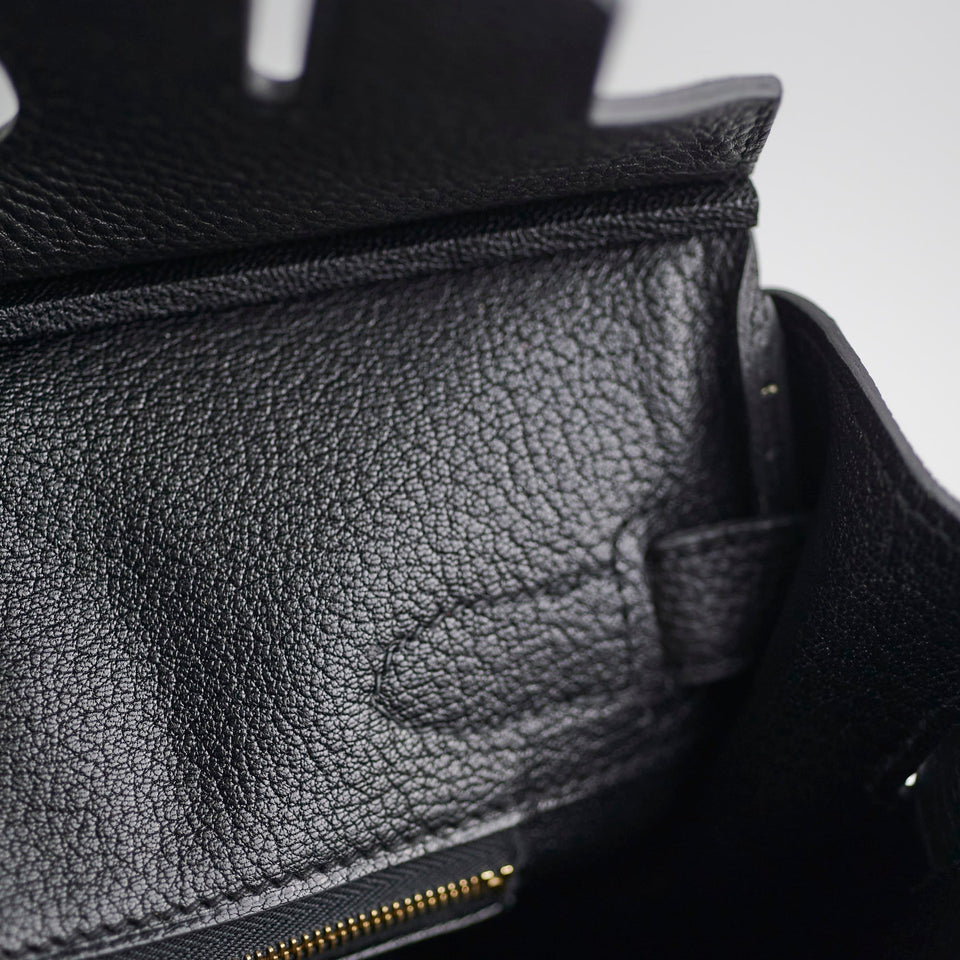 Hermes Birkin 30 Togo Noir - T Stamp 2015