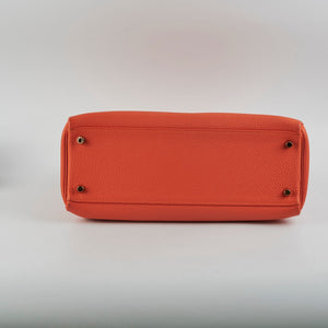 Hermes Kelly 32 Feu T Stamp