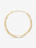 Christian Dior CD Chain Choker Gold Base Metal