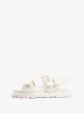 Christian Dior Dioract Sandals Cream Leather EU 38 UK 5