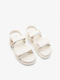 Christian Dior Dioract Sandals Cream Leather EU 38 UK 5