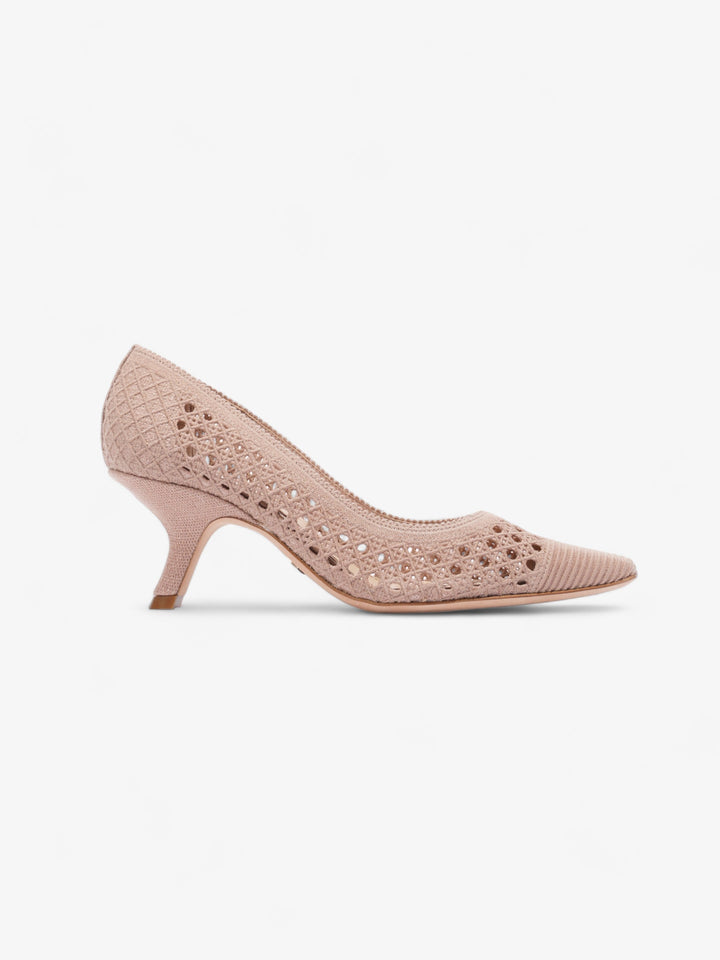 Dior Capture Mules 65 Nude Knit EU 36.5 UK 3.5