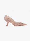 Dior Capture Mules 65 Nude Knit EU 36.5 UK 3.5