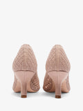 Dior Capture Mules 65 Nude Knit EU 36.5 UK 3.5
