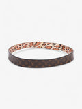 Louis Vuitton Initials Reversible Belt Monogram / Leopard Canvas 109cm