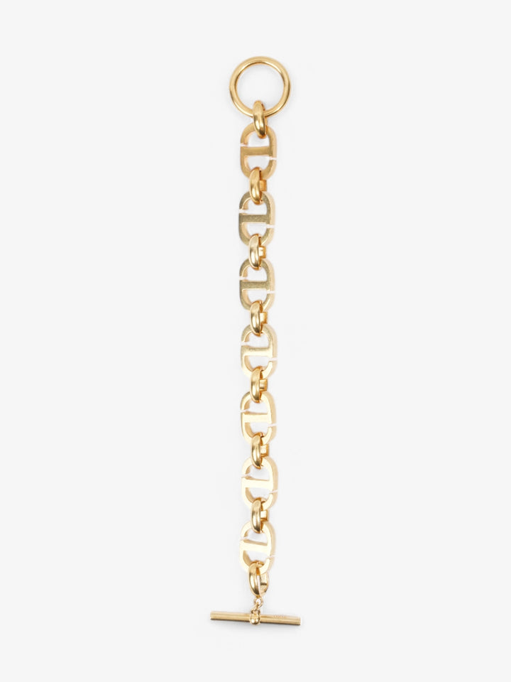 Christian Dior CD Bracelet Gold Base Metal
