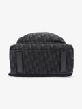 Christian Dior Trotter Backpack Black Oblique Canvas