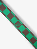 Louis Vuitton LV Initiales Reversible Belt Damier Ebene / Green / Gold Coated Canvas 95cm / 38"