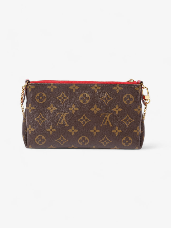 Louis Vuitton Pallas clutch Monogram / cherry