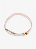 Louis Vuitton LV Iconic Reversible Belt Damier Azur / Rose Ballerine Coated Canvas 80cm / 32"
