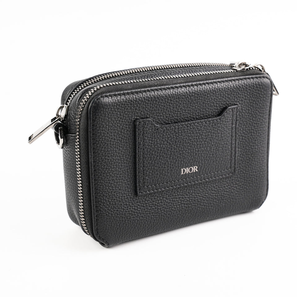 Christian Dior Homme Black Crossbody Bag